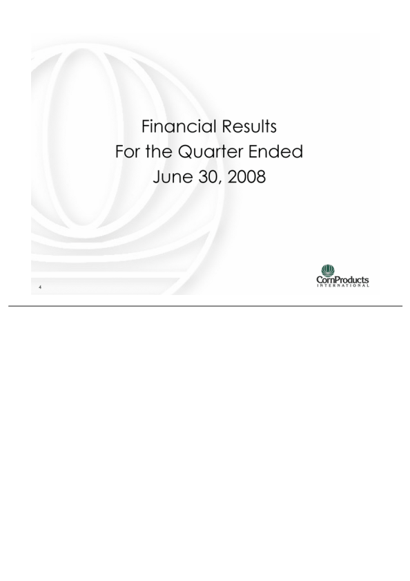 2008 Second- Quarter  Earnings Presentation slide image #5