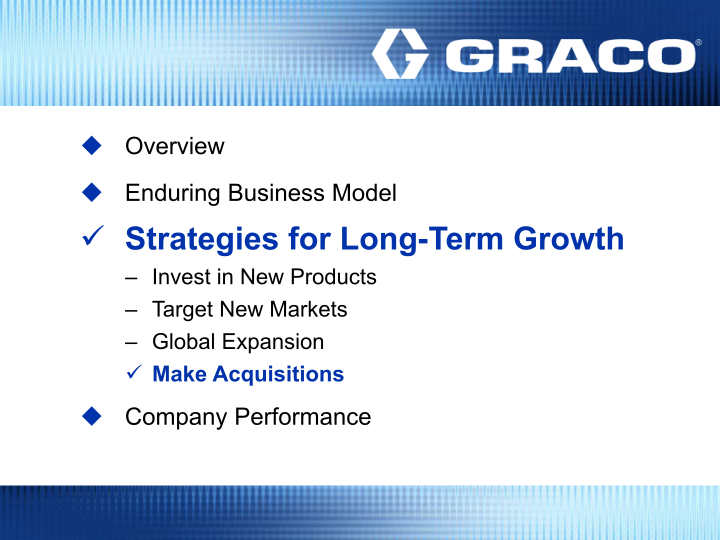 Graco Investor Presentation Third Quarter 2018 slide image #28