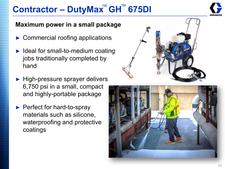 Graco Investor Presentation Third Quarter 2018 slide image #24