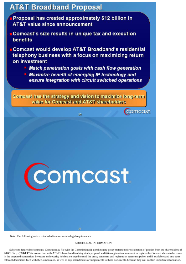 Comcast Second Quarter Results slide image #12