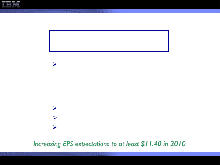 3Q 2010 Earnings Presentation slide image #4