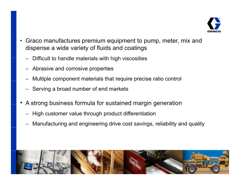 Graco Investor Presentation May 2014 slide image #5