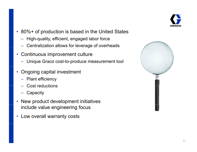 Graco Investor Presentation May 2014 slide image #12