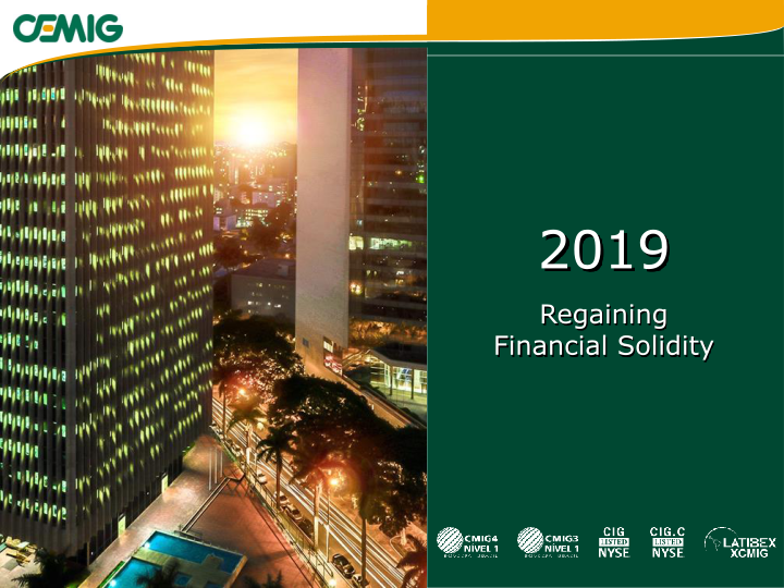 2019 Regaining Financial Solidity image