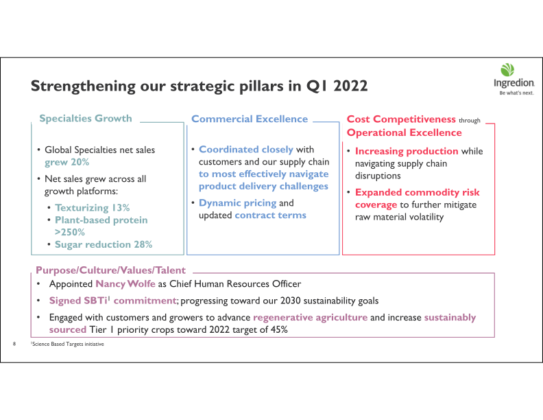 First Quarter 2022 Earnings Call slide image #9