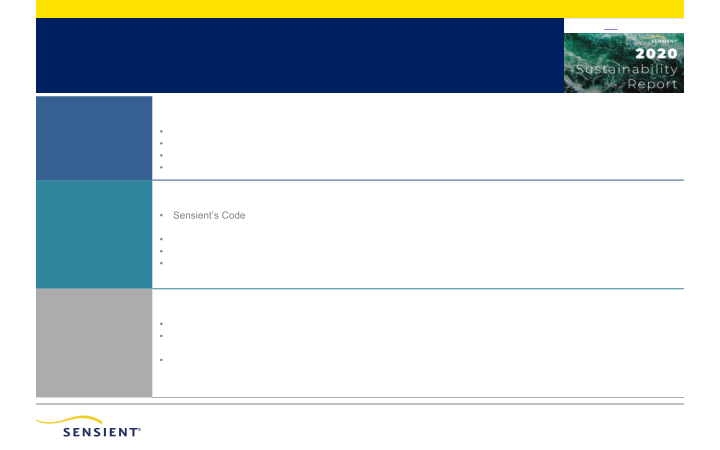 Sensient Third Quarter 2021 Investor Presentation slide image #21