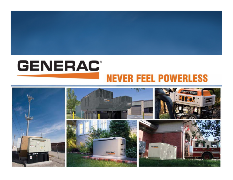 Generac Investor Presentation image