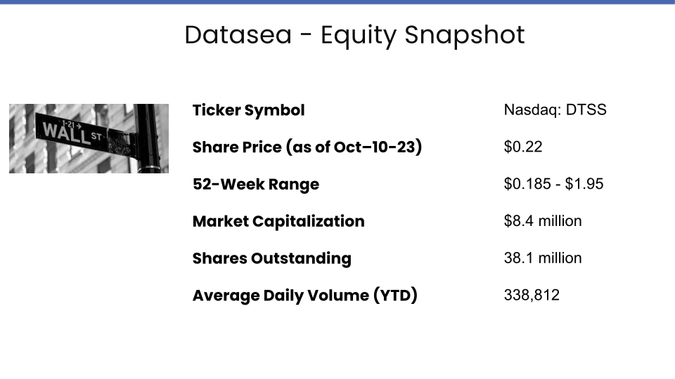 Datasea Inc. Investor Presentation slide image #6