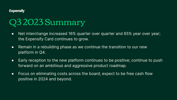 Q3 2023 Earnings slide image #27