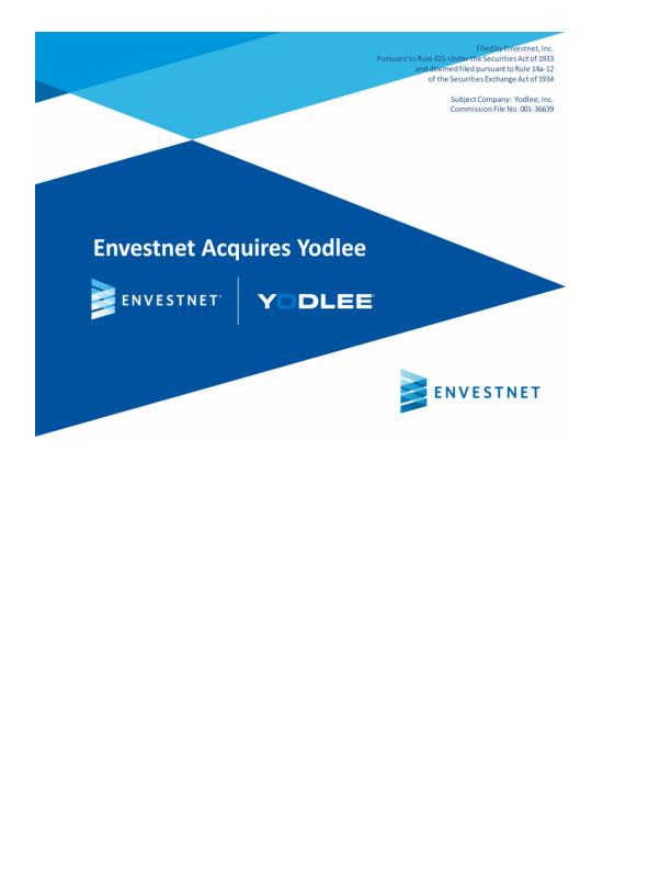 Envestnet Acquires Yodlee image