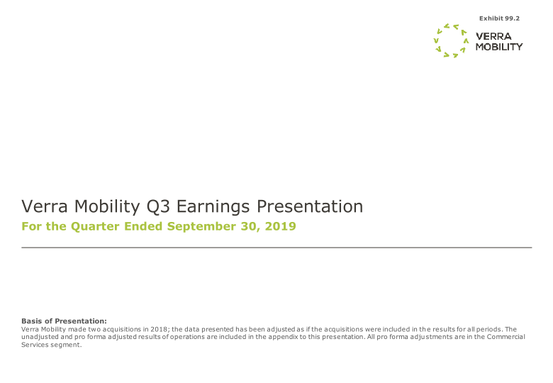 Verra Mobility Q3 Earnings Presentation image