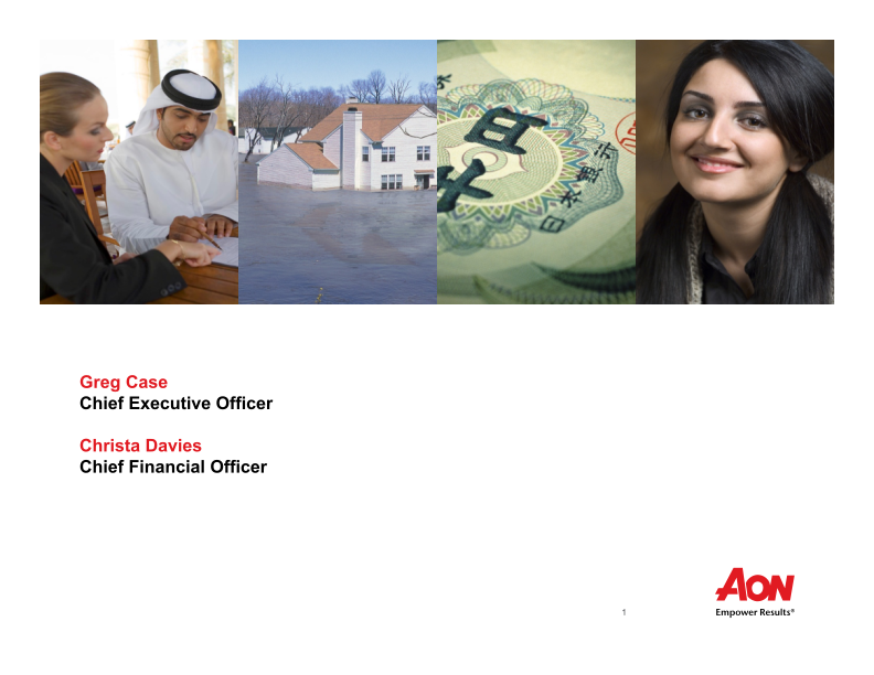 Aon Plc Third Quarter 2016 Results slide image #3