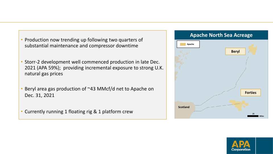 Apa Corporation Investor Update  slide image #9