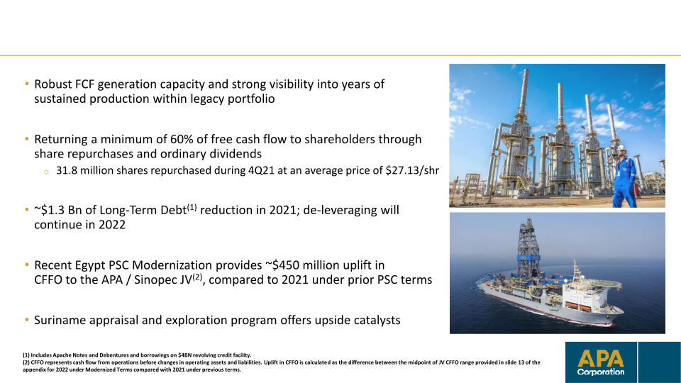 Apa Corporation Investor Update  slide image #4