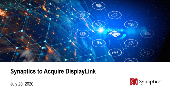 Synaptics to Acquire Displaylink image