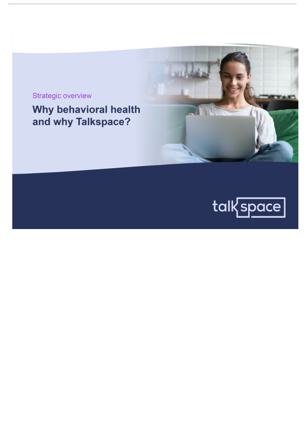 TalkSpace Analyst Day Presentation slide image #8