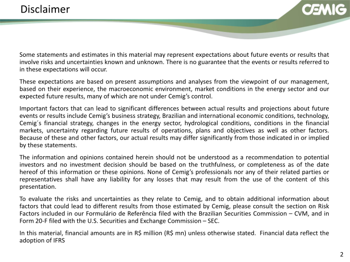 CEMIG Successful Strategy slide image #3