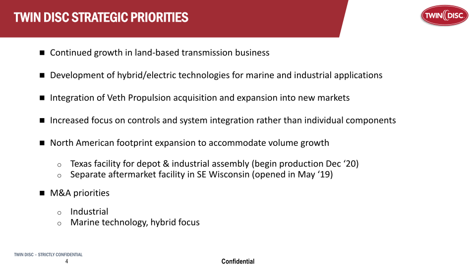 Twin Disc Investor Presentation slide image #7