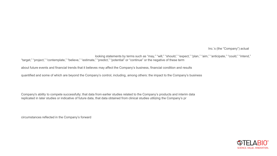 Telabio Investor Presentation slide image #3
