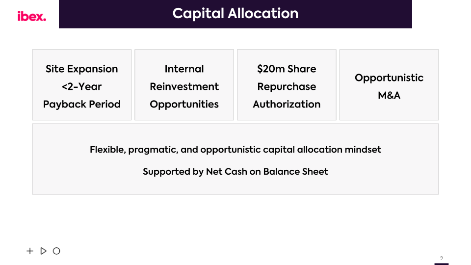 ibex Q3 FY2022 Earnings Call slide image #10