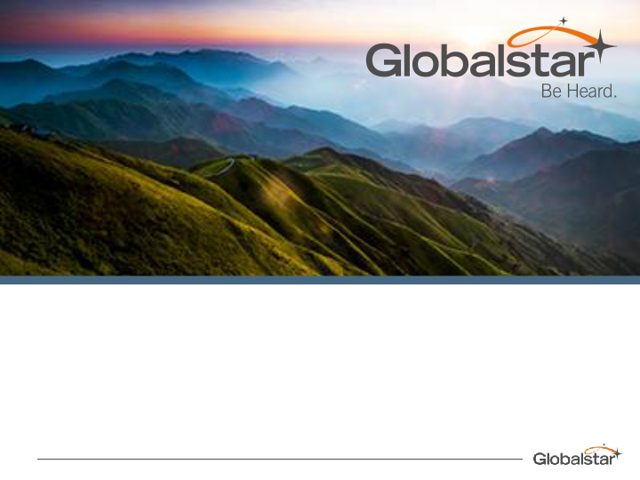 Globalstar Value Proposition image