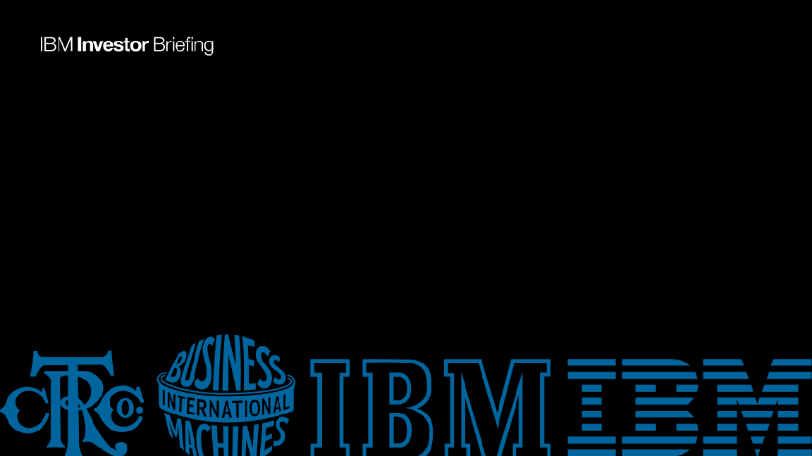 IBM Investor Briefing slide image #23