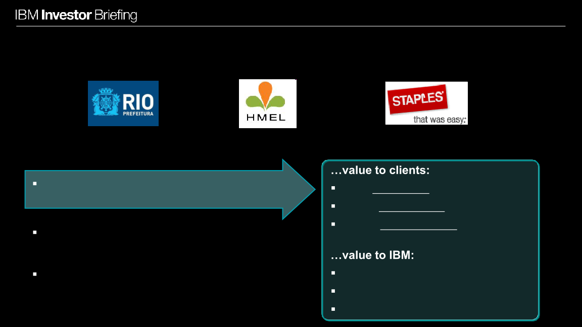 IBM Investor Briefing slide image #7