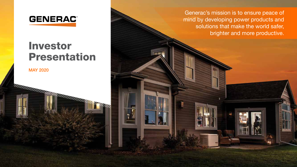 Generac Investor Presentation image