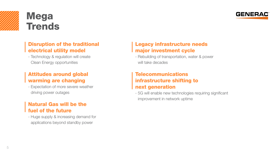 Generac Investor Presentation slide image #6