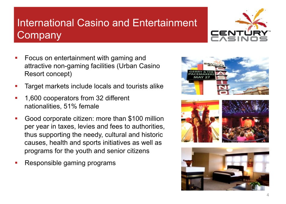 Century Casinos Corporate Presentation slide image #5