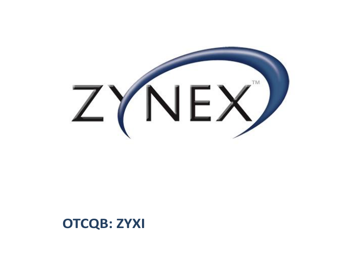 Zynexmed Investor Presentation & Financial Highlights image