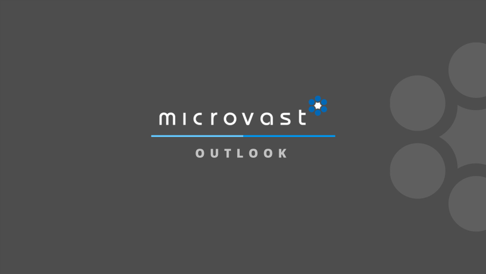 Microvast Company Presentation slide image