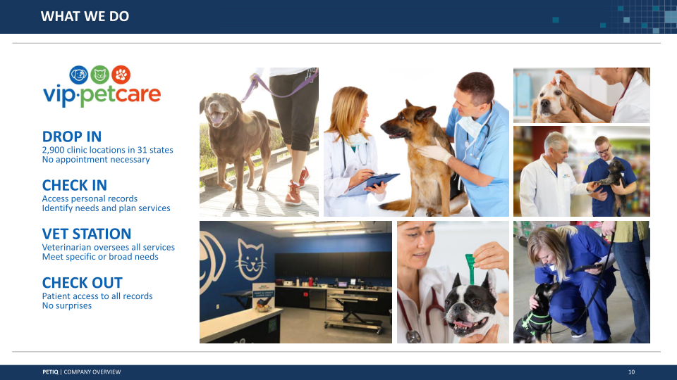 PetIQ to Acquire VIP PetCare Preliminary Unaudited 2017 Financial Outlook ICR Conference slide image #11