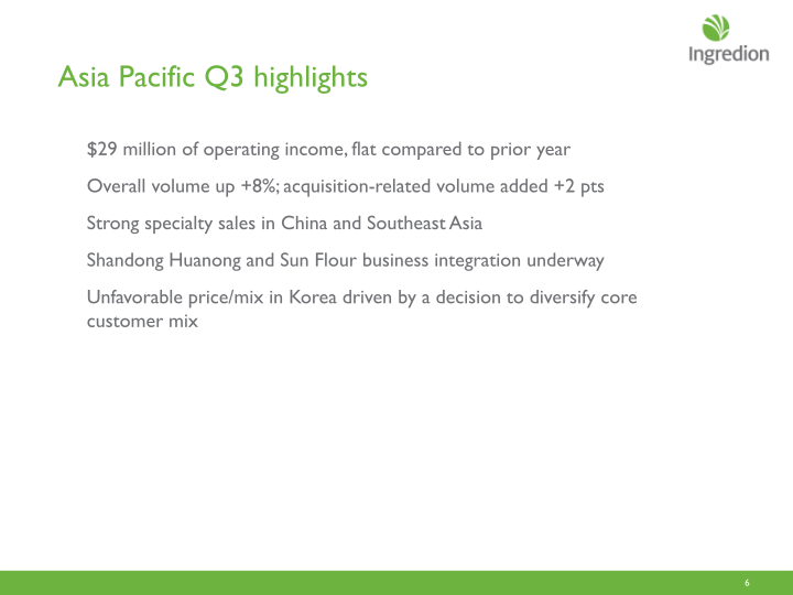 Third Quarter 2017 Earnings Call slide image #7