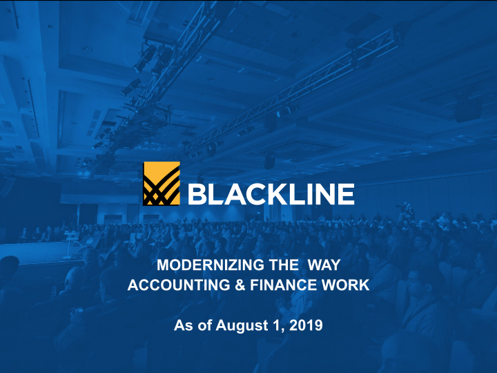 Blackline Modernizing the Way Accounting & Finance Work image