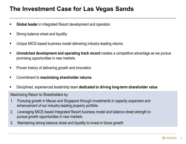 Sands 3Q22 Earnings Call Presentation slide image #4