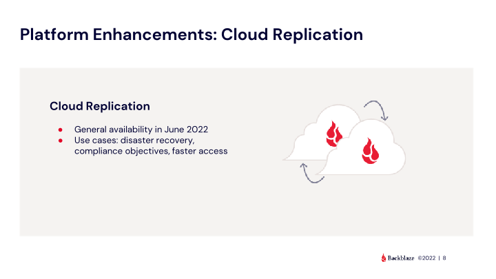 Backblaze Q2 2022 Results slide image #9