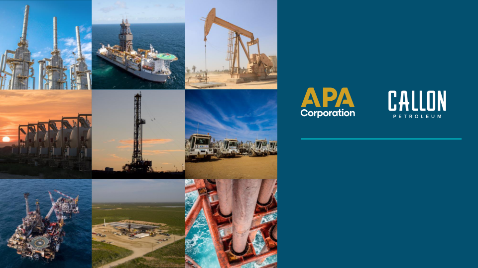 Apa Corporation and Callon Petroleum Accretive Permian Transaction image