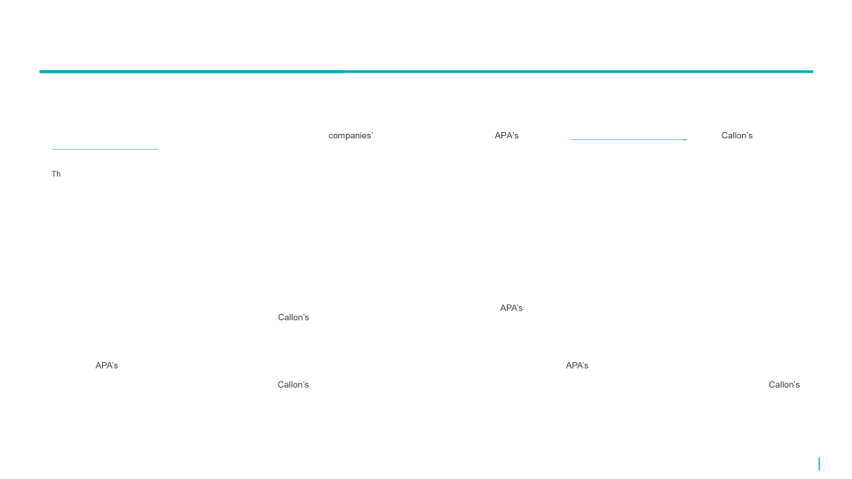 Apa Corporation and Callon Petroleum Accretive Permian Transaction slide image #4