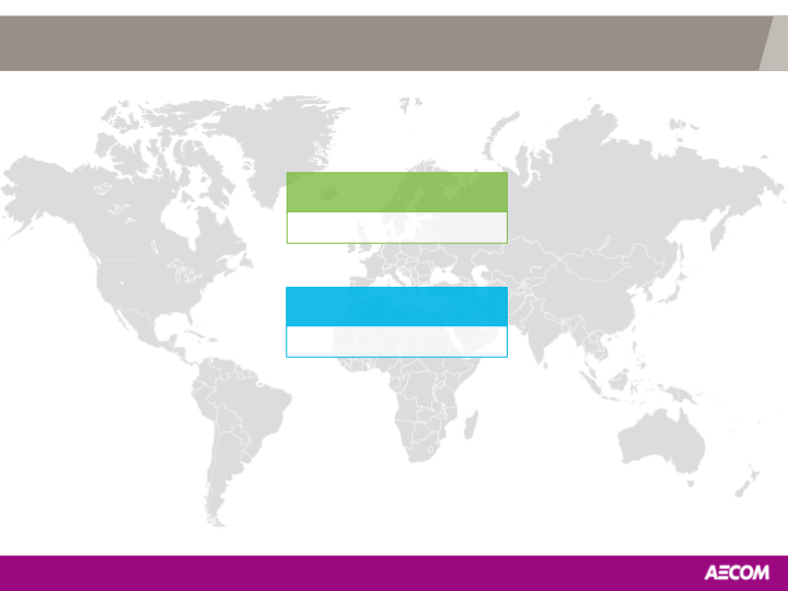 AECOM First-Quarter Fiscal Year 2016 slide image #19