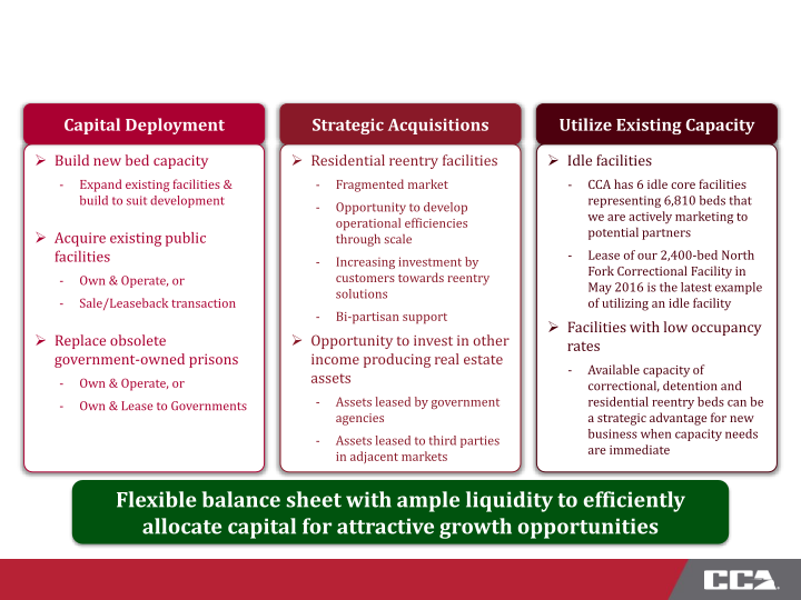 CCA First Quarter 2016 Investor Presentation slide image #27