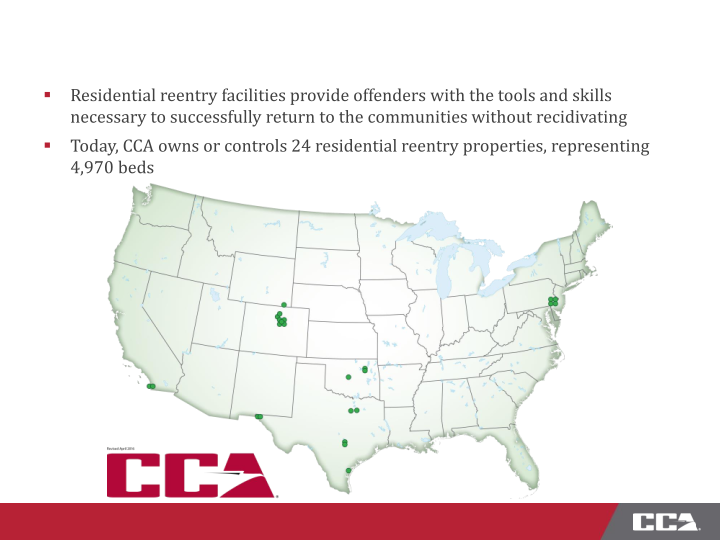 CCA First Quarter 2016 Investor Presentation slide image #10