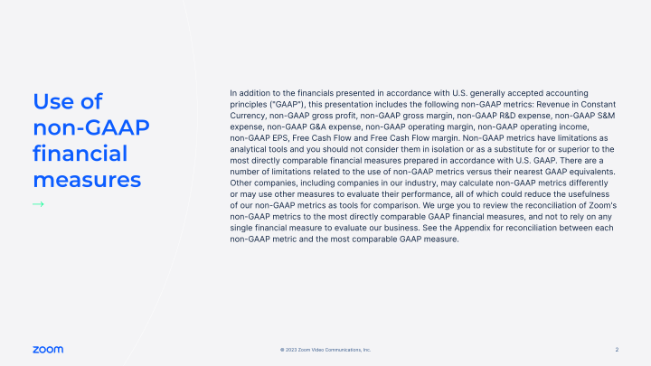 Zoom Q3 FY24 Earnings slide image #3
