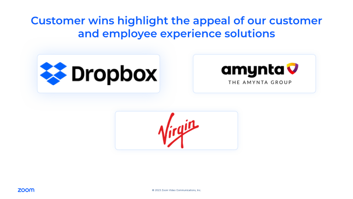 Zoom Q3 FY24 Earnings slide image #6