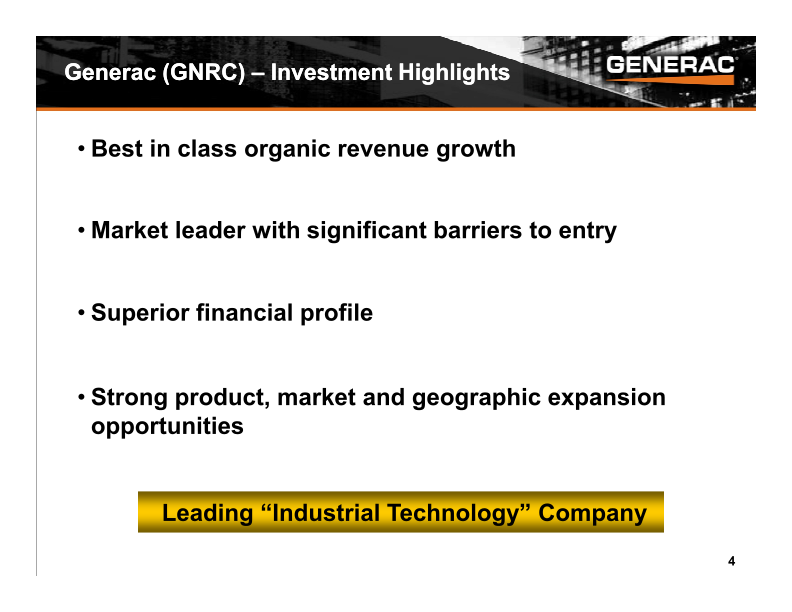 Baird Industrial Conference Investor Presentation slide image #5