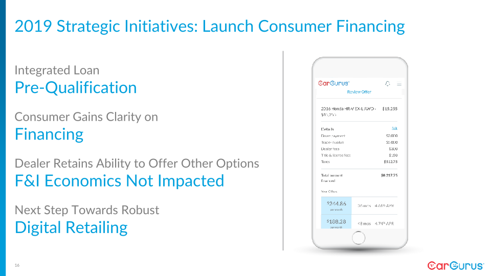 CarGurus Investor Day slide image #17