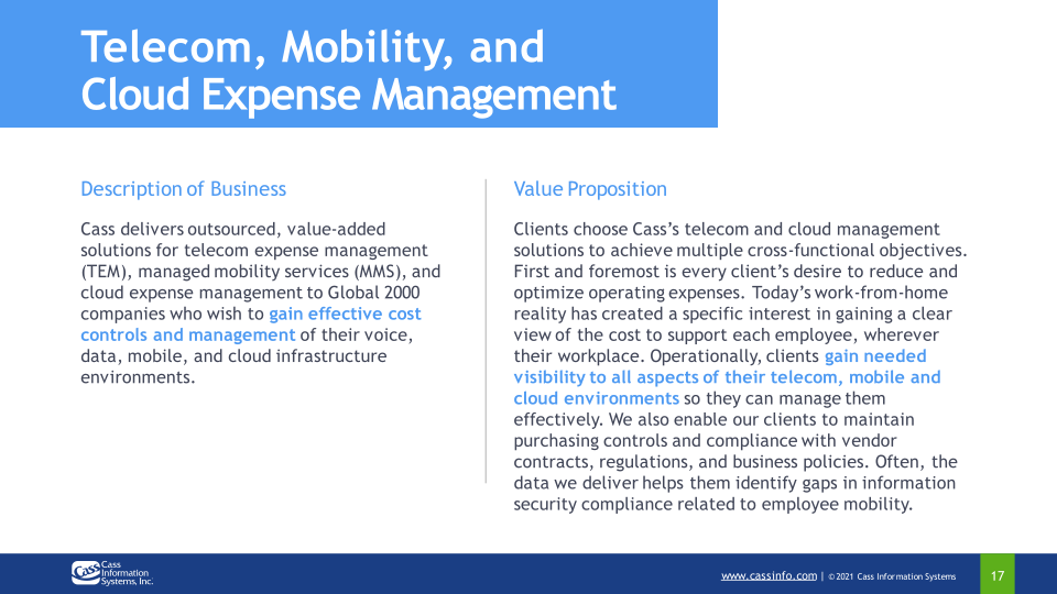 Third Quarter 2021 Investor Presentation slide image #18