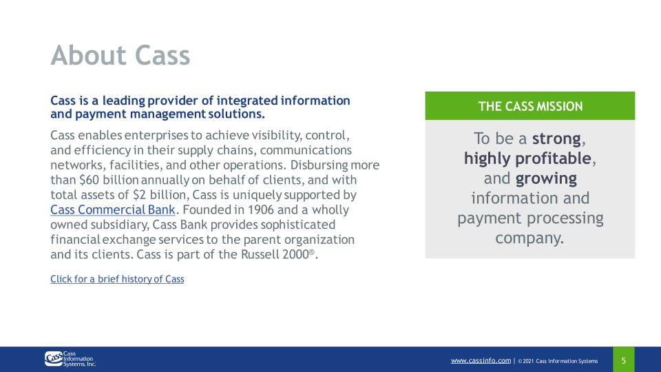 Third Quarter 2021 Investor Presentation slide image #6