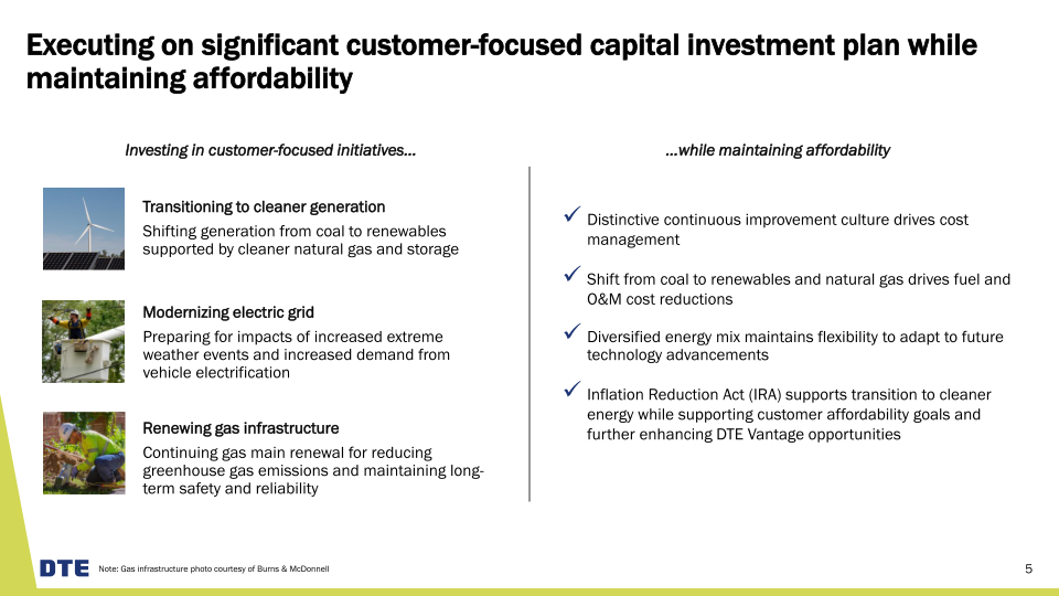 DTE Business Update slide image #6