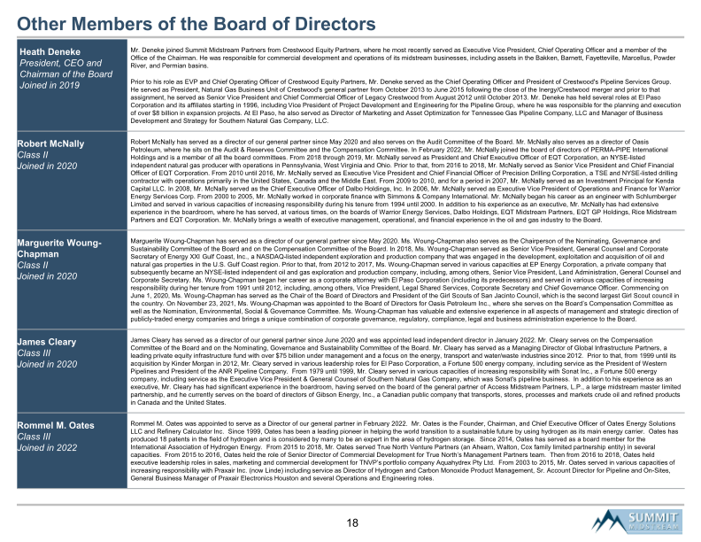 Summit Midstream Partners, Lp Proxy Discussion Material slide image #19